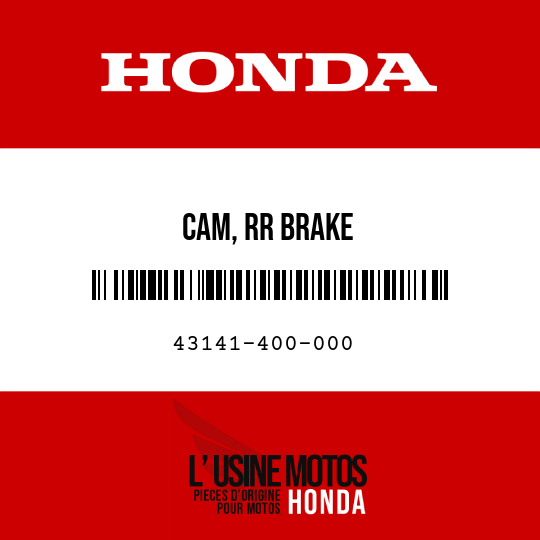 image de 43141-400-000 CAM, RR BRAKE