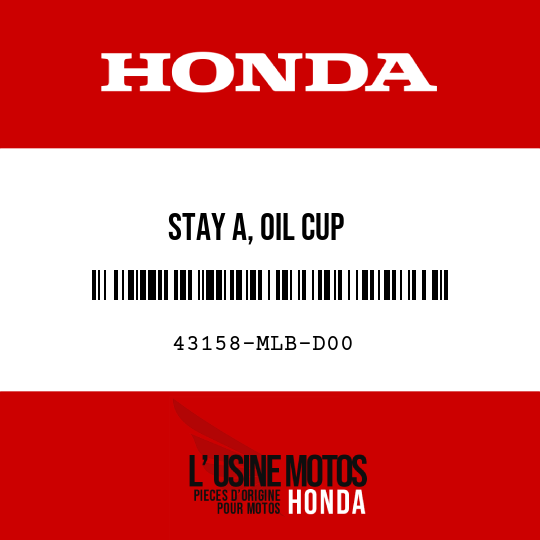 image de 43158-MLB-D00 STAY A, OIL CUP