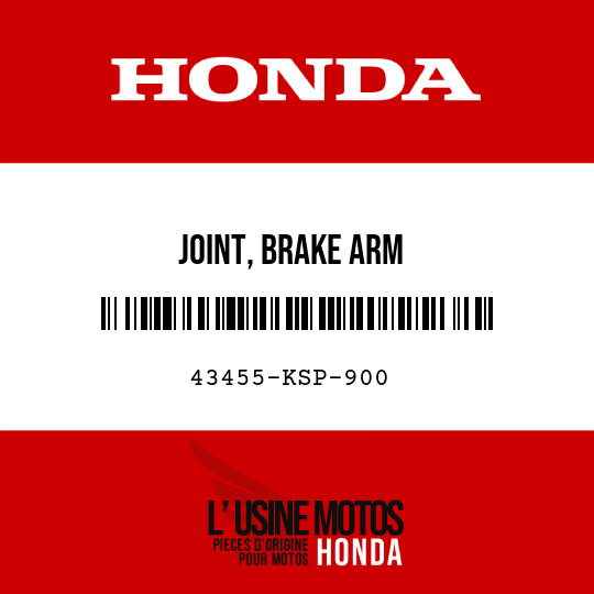 image de 43455-KSP-900 JOINT, BRAKE ARM