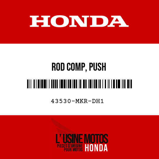 image de 43530-MKR-DH1 ROD COMP, PUSH