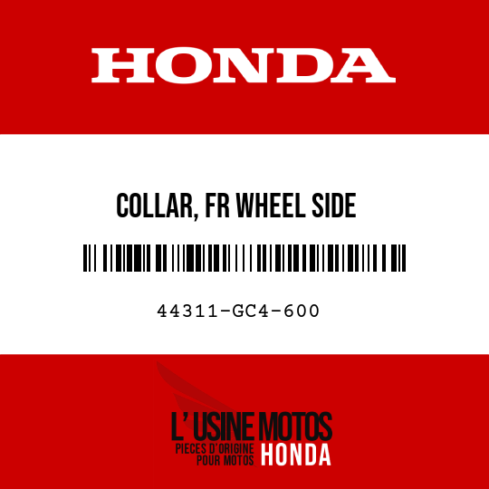 image de 44311-GC4-600 COLLAR, FR WHEEL SIDE