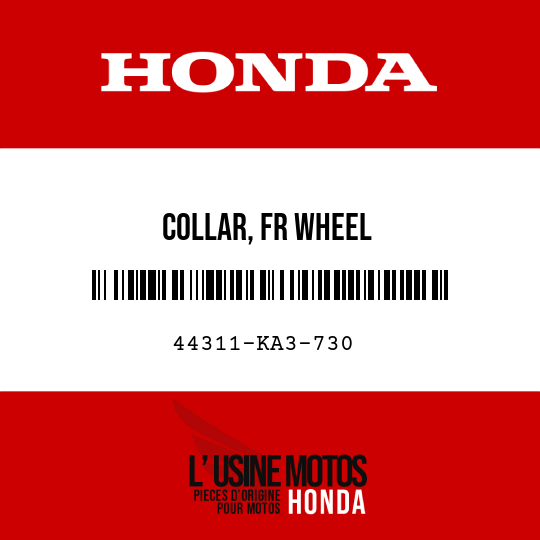 image de 44311-KA3-730 COLLAR, FR WHEEL
