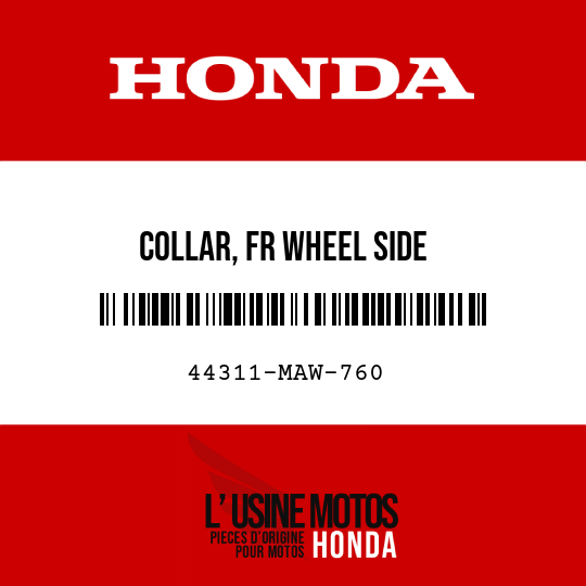 image de 44311-MAW-760 COLLAR, FR WHEEL SIDE