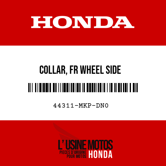 image de 44311-MKP-DN0 COLLAR, FR WHEEL SIDE