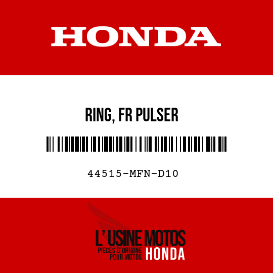 image de 44515-MFN-D10 RING, FR PULSER