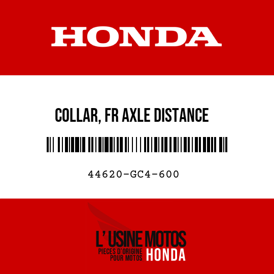 image de 44620-GC4-600 COLLAR, FR AXLE DISTANCE