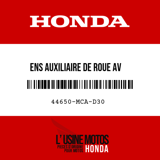 image de 44650-MCA-D30 ENS AUXILIAIRE DE ROUE AV