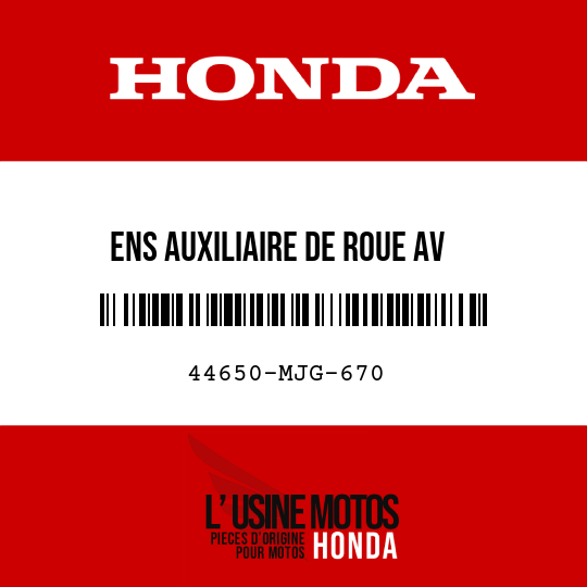 image de 44650-MJG-670 ENS AUXILIAIRE DE ROUE AV