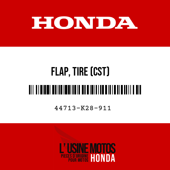 image de 44713-K28-911 FLAP, TIRE (CST)