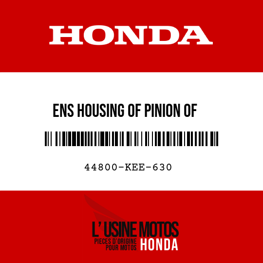 image de 44800-KEE-630 ENS HOUSING OF PINION OF SPEEDOMETER