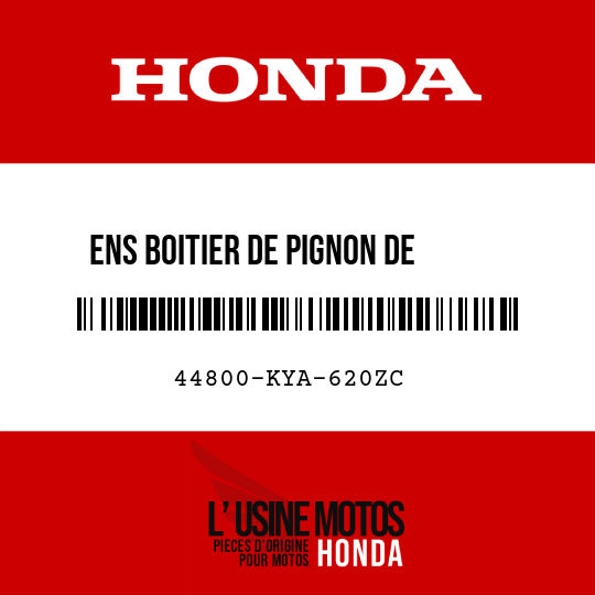 image de 44800-KYA-620ZC ENS BOITIER DE PIGNON DE     COMPTEUR DE VITESSE NH303M