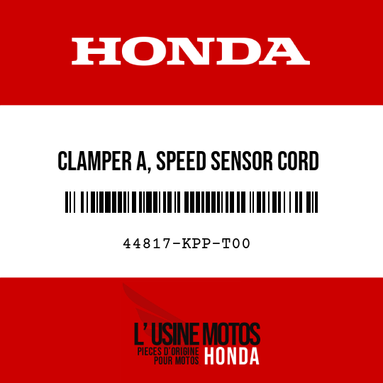 image de 44817-KPP-T00 CLAMPER A, SPEED SENSOR CORD