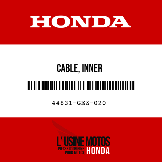image de 44831-GEZ-020 CABLE, INNER