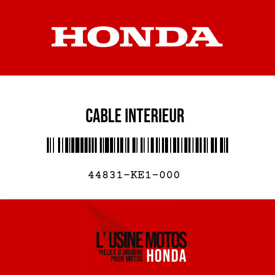 image de 44831-KE1-000 CABLE INTERIEUR