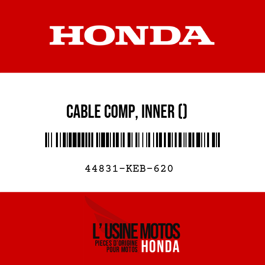 image de 44831-KEB-620 CABLE COMP, INNER ()