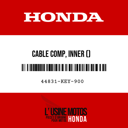 image de 44831-KEY-900 CABLE COMP, INNER ()