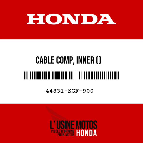 image de 44831-KGF-900 CABLE COMP, INNER ()