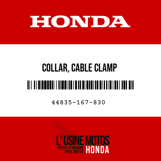 image de 44835-167-830 COLLAR, CABLE CLAMP