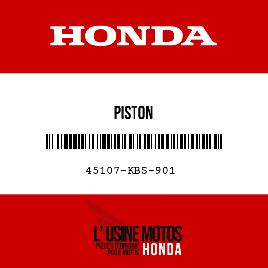 image de 45107-KBS-901 PISTON