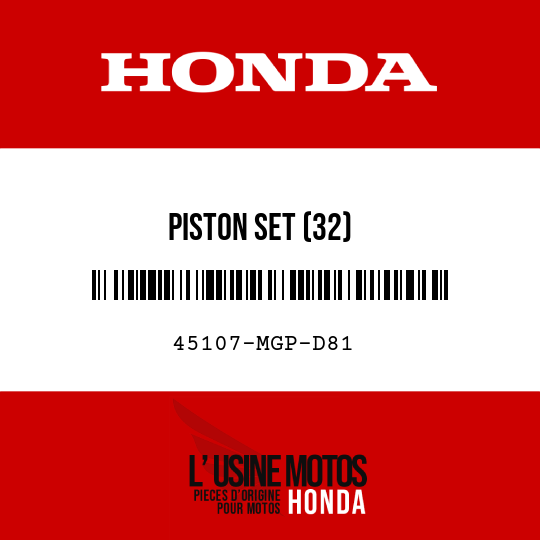 image de 45107-MGP-D81 PISTON SET (32)