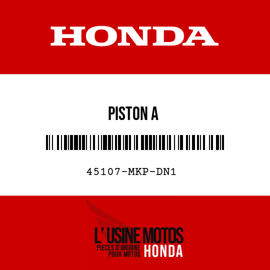 image de 45107-MKP-DN1 PISTON A