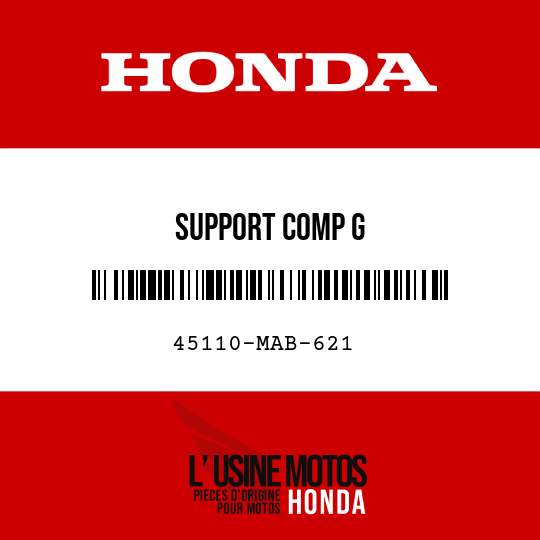 image de 45110-MAB-621 SUPPORT COMP G