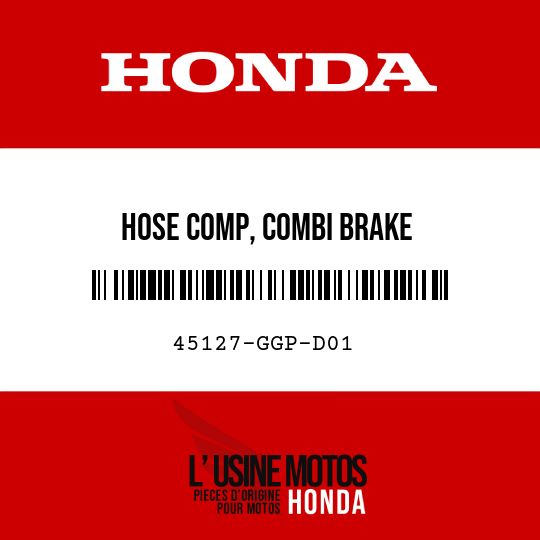 image de 45127-GGP-D01 HOSE COMP, COMBI BRAKE