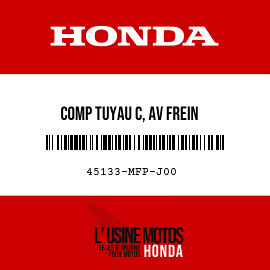 image de 45133-MFP-J00 COMP TUYAU C, AV FREIN