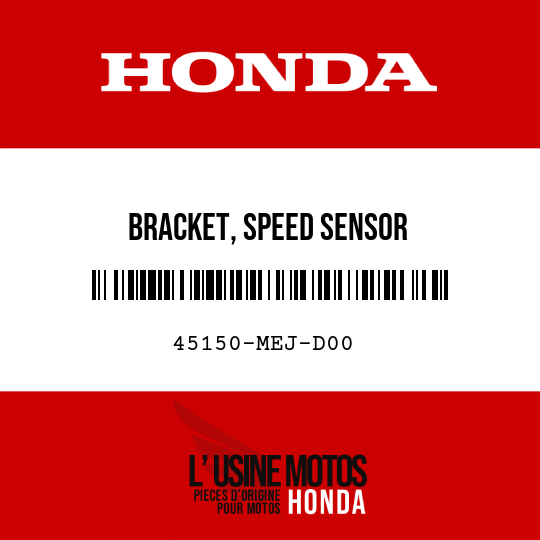 image de 45150-MEJ-D00 BRACKET, SPEED SENSOR