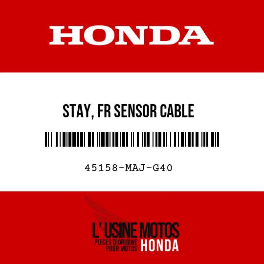 image de 45158-MAJ-G40 STAY, FR SENSOR CABLE