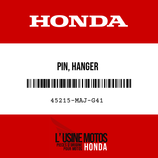 image de 45215-MAJ-G41 PIN, HANGER