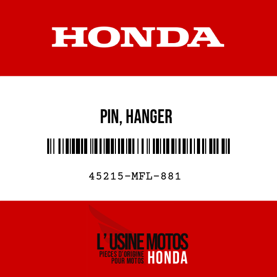 image de 45215-MFL-881 PIN, HANGER