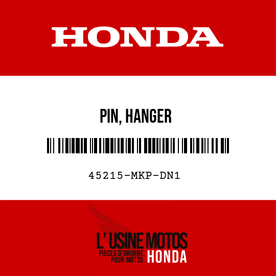 image de 45215-MKP-DN1 PIN, HANGER