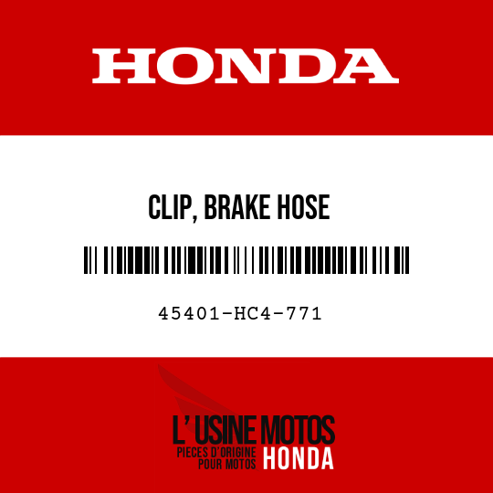 image de 45401-HC4-771 CLIP, BRAKE HOSE