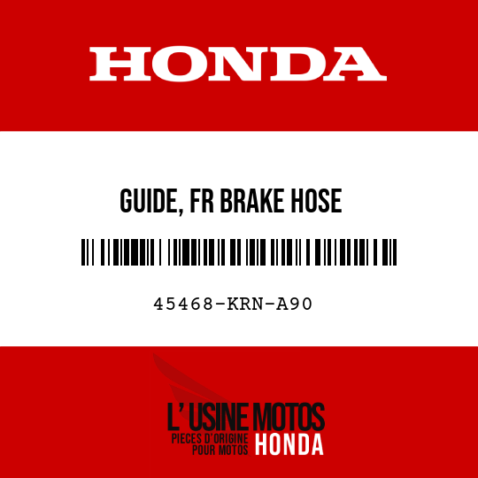 image de 45468-KRN-A90 GUIDE, FR BRAKE HOSE