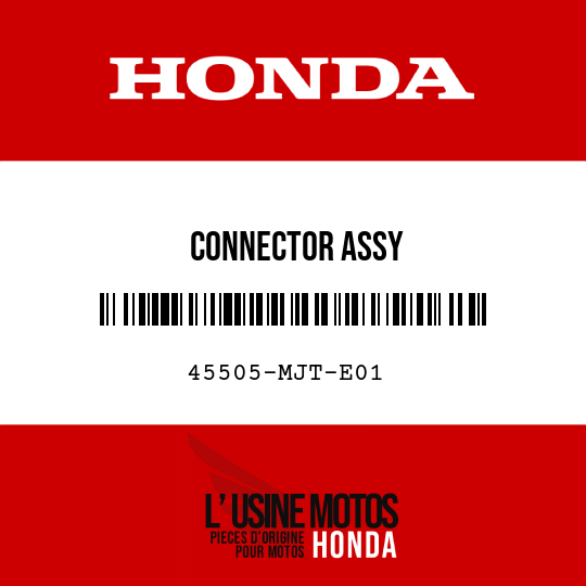 image de 45505-MJT-E01 CONNECTOR ASSY