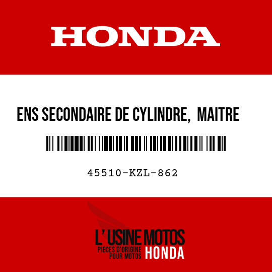 image de 45510-KZL-862 ENS SECONDAIRE DE CYLINDRE,  MAITRE AV
