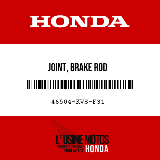 image de 46504-KVS-F31 JOINT, BRAKE ROD
