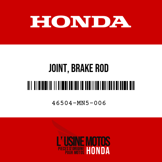 image de 46504-MN5-006 JOINT, BRAKE ROD