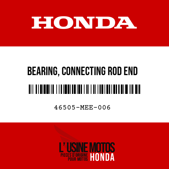image de 46505-MEE-006 BEARING, CONNECTING ROD END