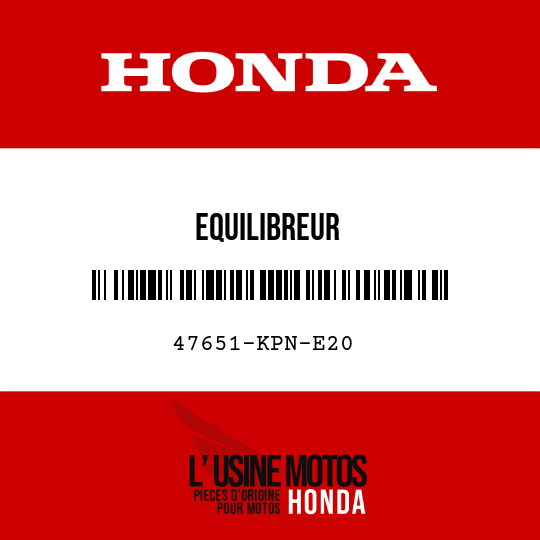image de 47651-KPN-E20 EQUILIBREUR