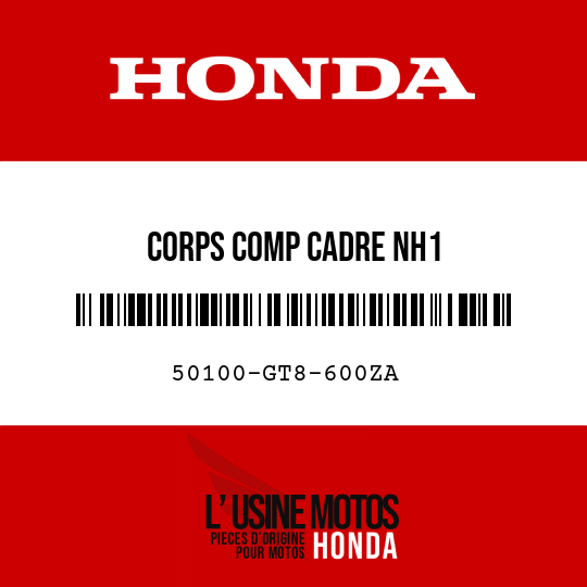 image de 50100-GT8-600ZA CORPS COMP CADRE NH1