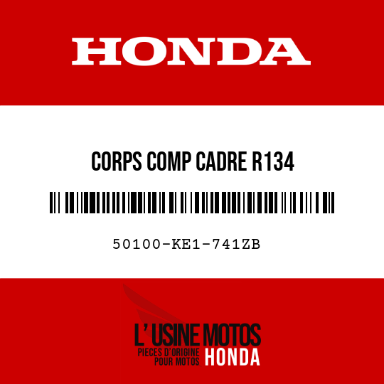 image de 50100-KE1-741ZB CORPS COMP CADRE R134 
