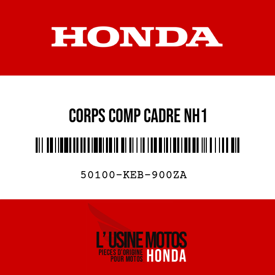 image de 50100-KEB-900ZA CORPS COMP CADRE NH1 