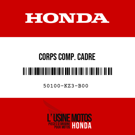 image de 50100-KZ3-B00 CORPS COMP. CADRE