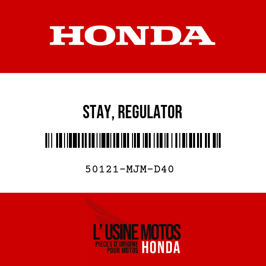 image de 50121-MJM-D40 STAY, REGULATOR