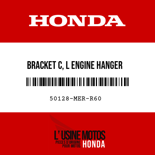 image de 50128-MER-R60 BRACKET C, L ENGINE HANGER