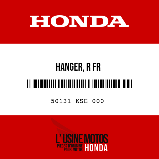 image de 50131-KSE-000 HANGER, R FR