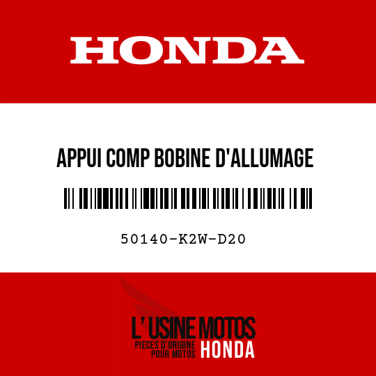 image de 50140-K2W-D20 APPUI COMP BOBINE D'ALLUMAGE