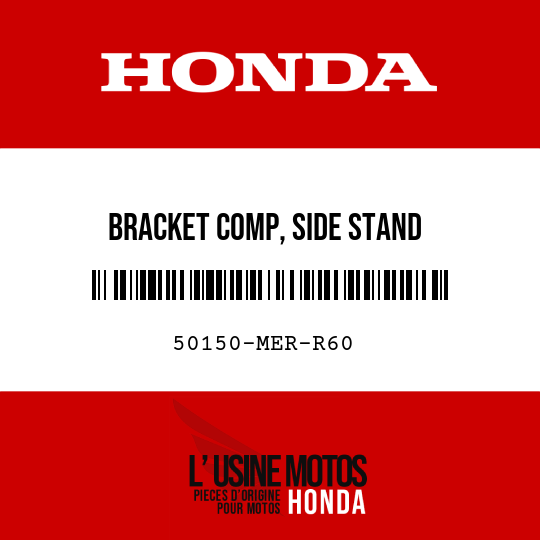 image de 50150-MER-R60 BRACKET COMP, SIDE STAND